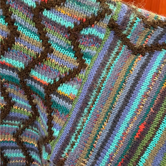 Vintage Lee Andersen Roymar Knit Alpaca Coogi Style Sweater Size Large - Picture 5 of 15